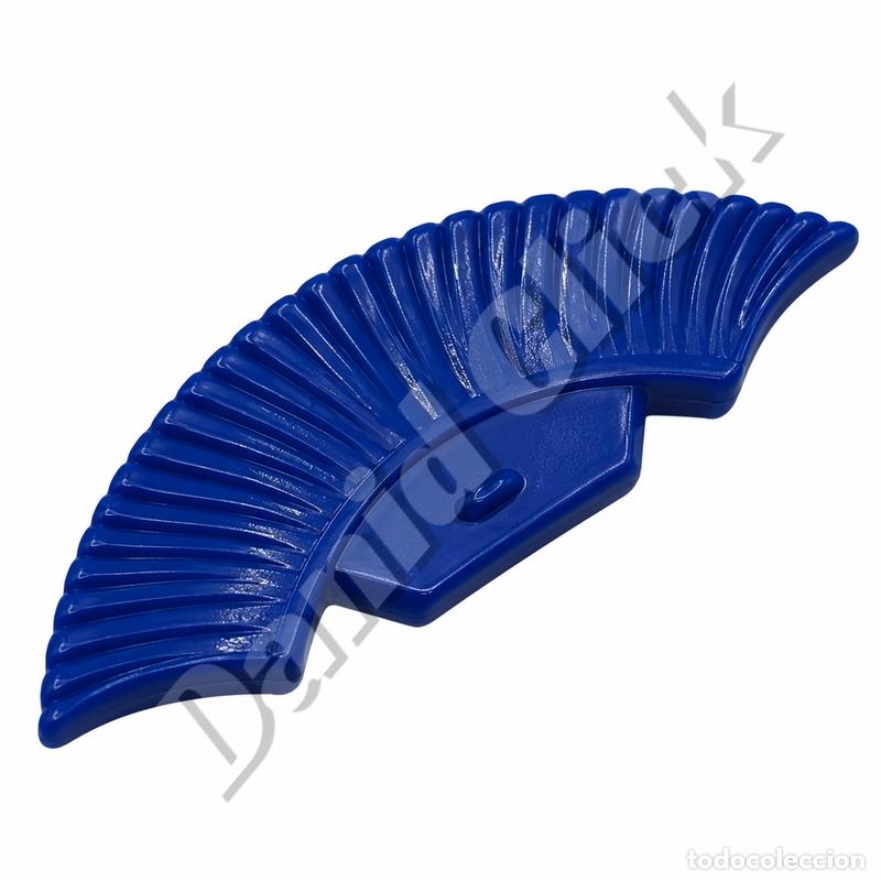 Playmobil: Playmobil Cresta Romana Azul Casco Penacho Pluma Legionario Pretoriano Centuri&oacute;n Soldado Romano