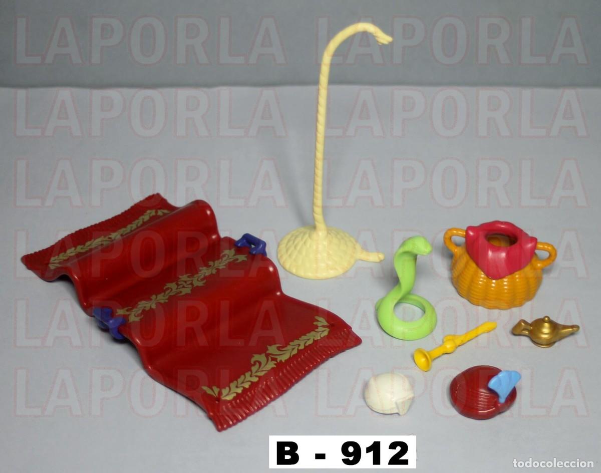 Playmobil: PLAYMOBIL ELEMENTOS ORIENTALES INDIA FAKIR ASIA COBRA ALFOMBRA ALADDIN (B-912)