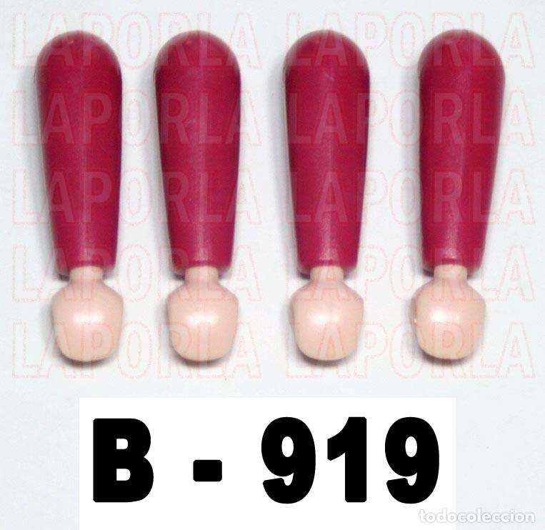 Playmobil: PLAYMOBIL 4 BRAZOS BURDEOS (B-919)