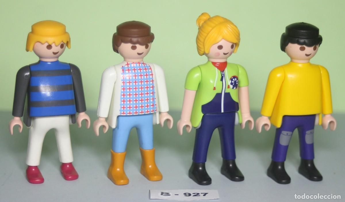 Playmobil: PLAYMOBIL 4 FIGURAS CITY LIFE (B-927)