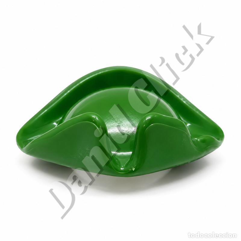 Playmobil: Playmobil Sombrero Pirata Verde Gorro Tricornio Tres Picos Capit&aacute;n Corsario Marino