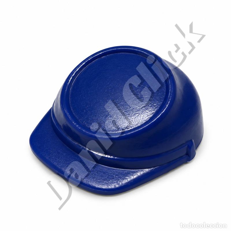 Playmobil: Playmobil Kepi Nordista Azul Gorra Soldado Uni&oacute;n Oeste Guerra Secesi&oacute;n Americana