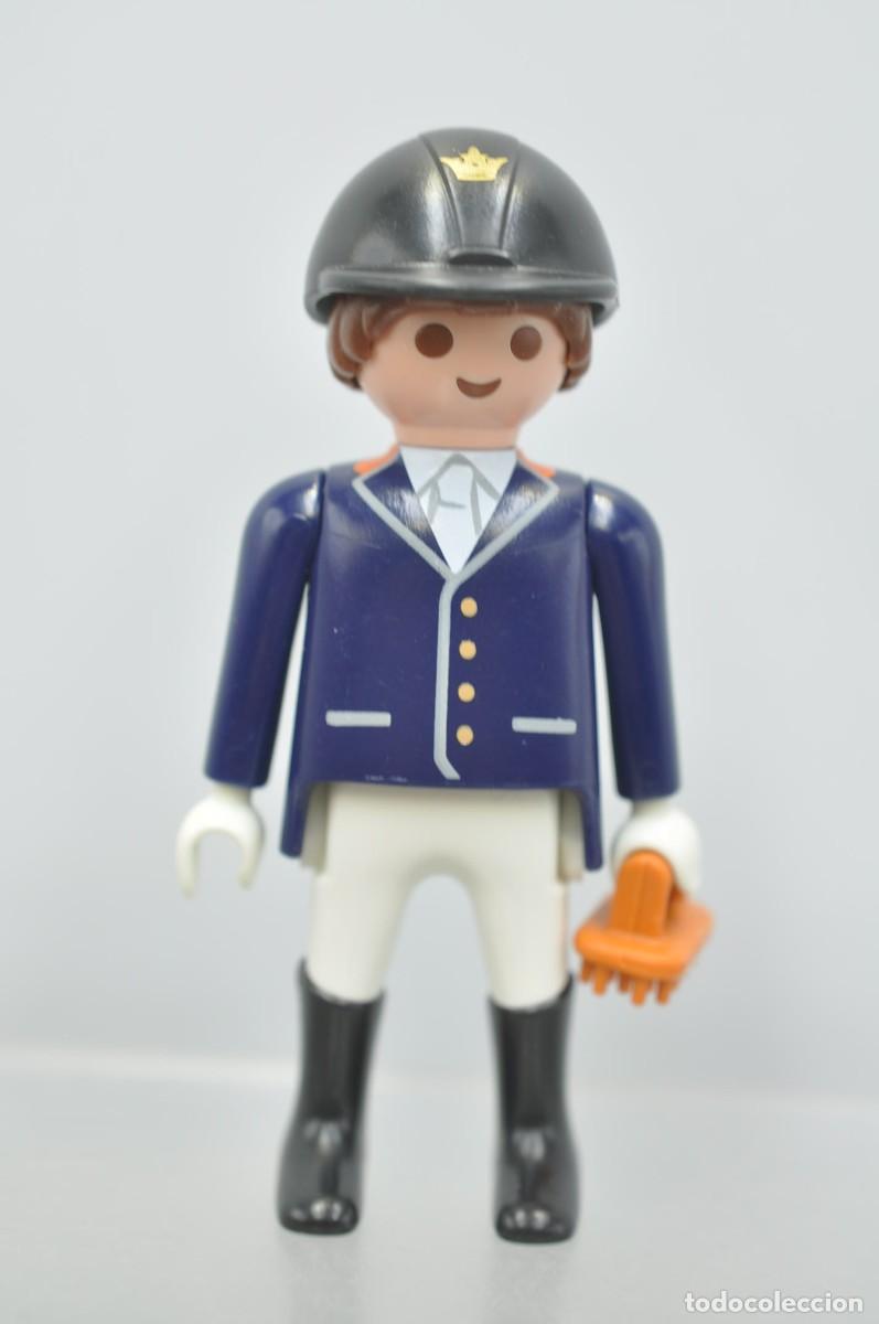 Playmobil: WSK113 Playmobil, figura hombre, hipica