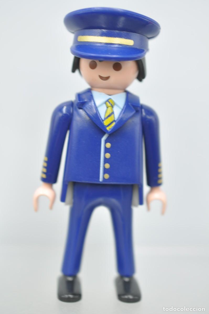 Playmobil: WSK113 Playmobil, figura hombre, piloto