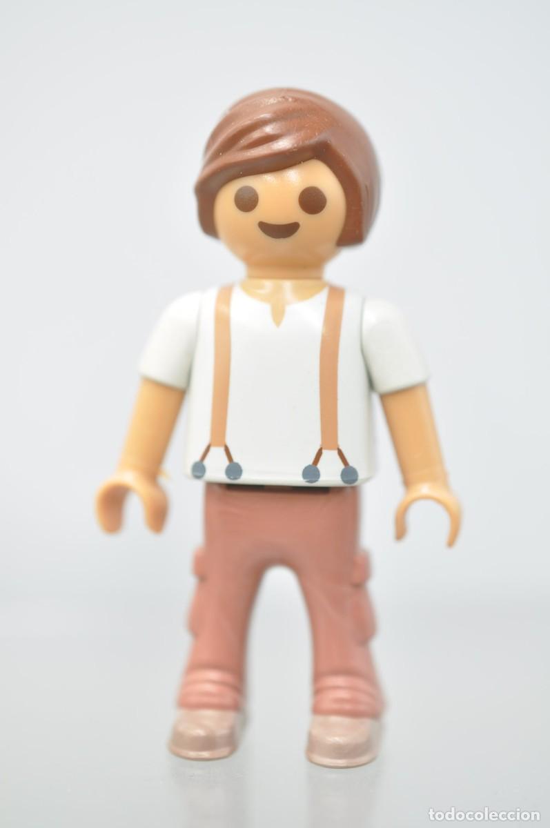 Playmobil: WSK113 Playmobil, figura hombre, ni&ntilde;o serie Heidi, victoriano