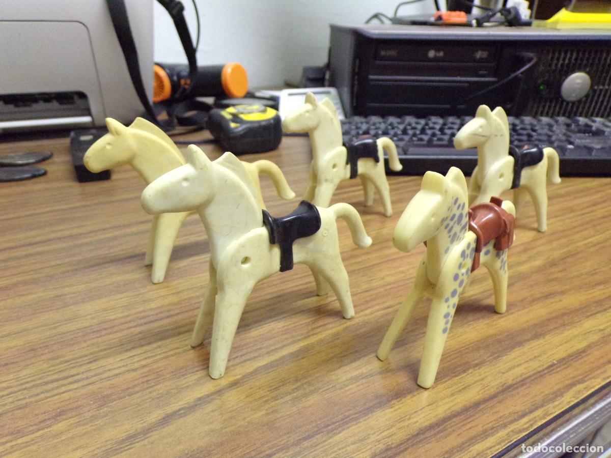 Playmobil: lote 5 caballo playmobil - Foto 2