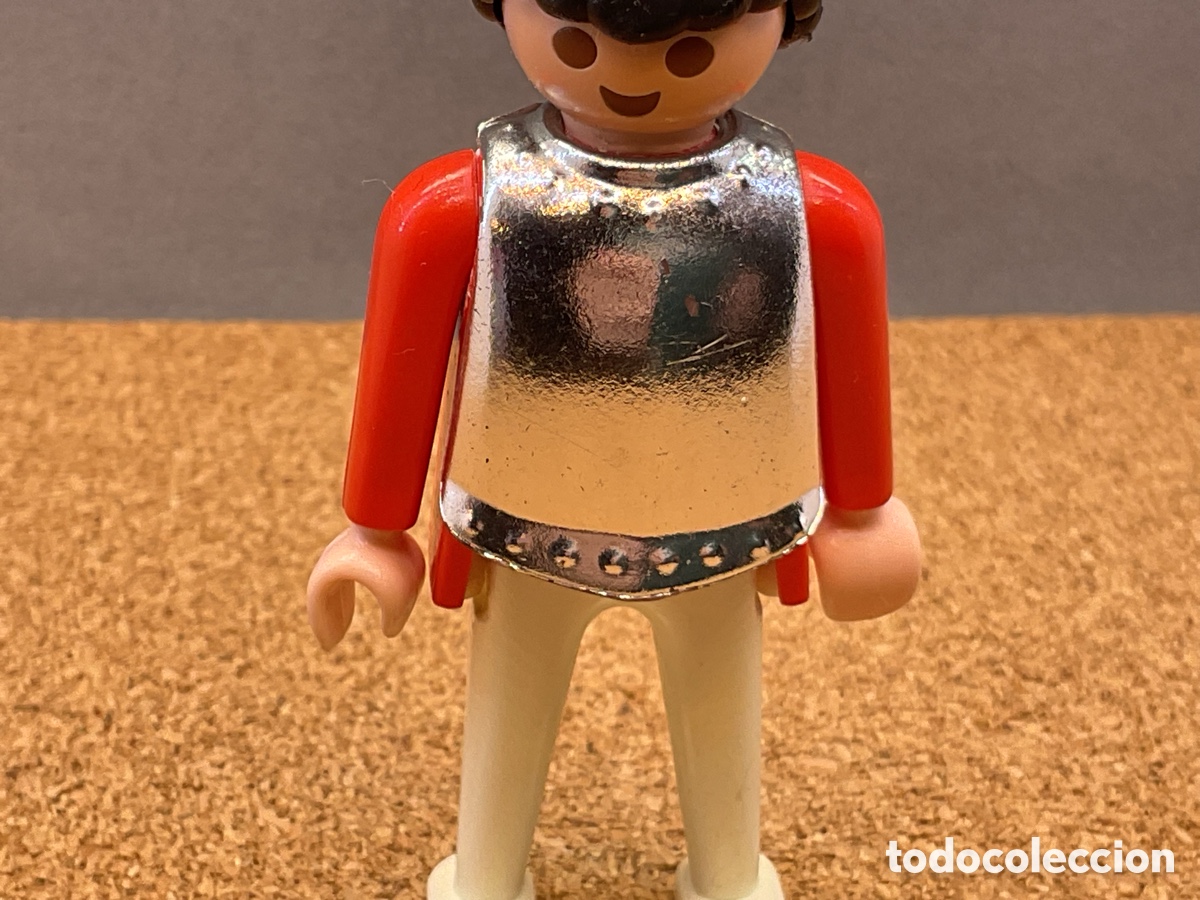 Playmobil: ACCESORIO PLAYMOBIL. ANTIGUO PETO, ARN&Eacute;S, CORAZA PLATEADA , ARMADURA TORSO. FAMOBIL