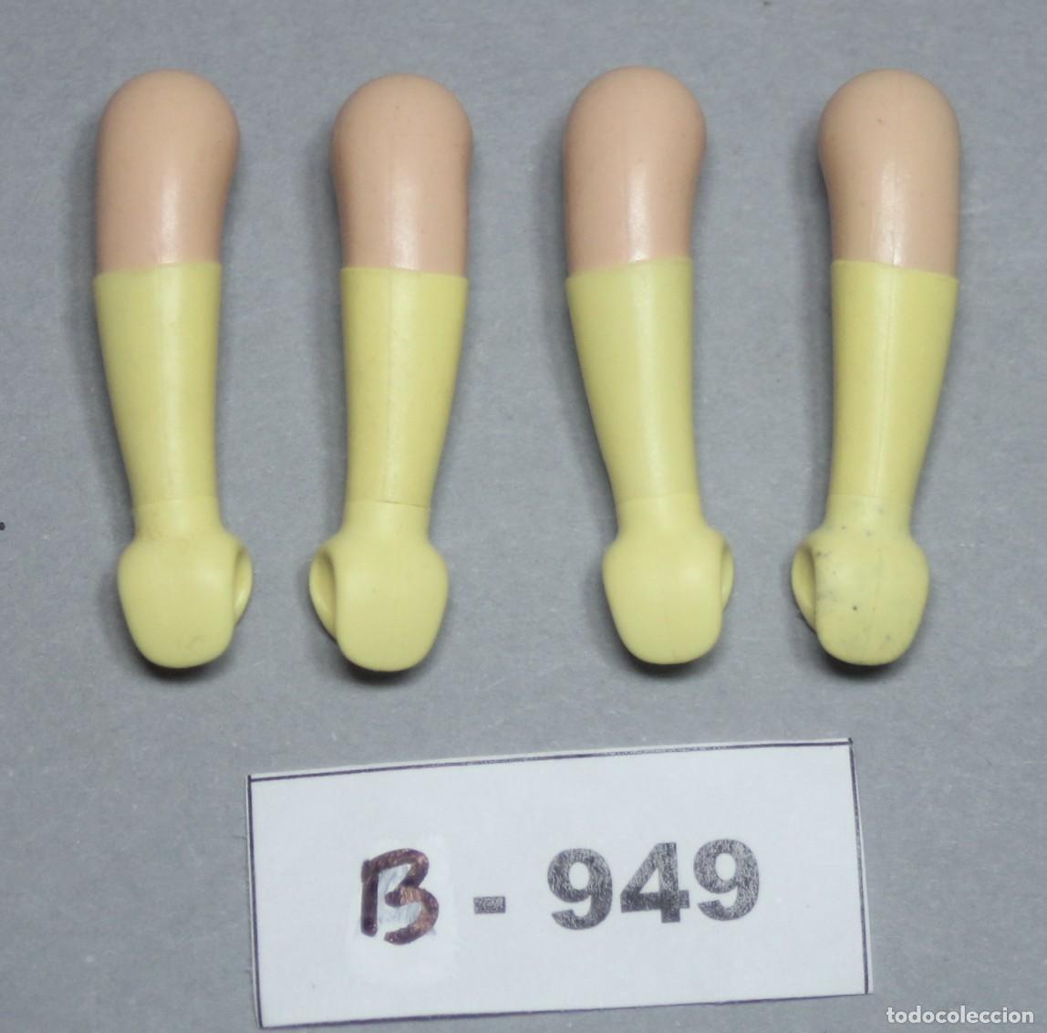 Playmobil: PLAYMOBIL 4 BRAZOS CON GUANTE LARGO BEIGE (2 DCHO + 2 IZQ.) VICTORIANO DAMA SERIE ROSA (B-949)
