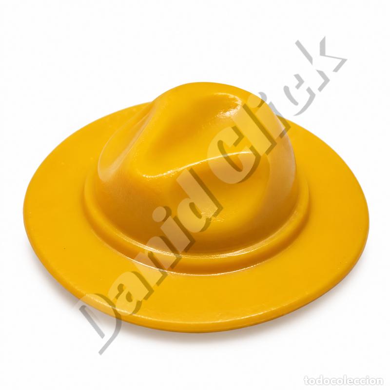 Playmobil: Playmobil Sombrero Vaquero Amarillo Mostaza Granjero Cowboy Oeste Western