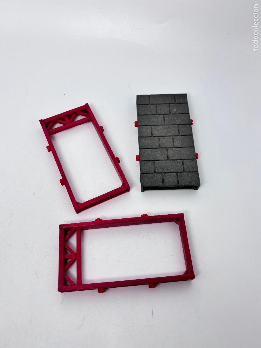 Playmobil: Playmobil 3269 lote pared con marco castillo