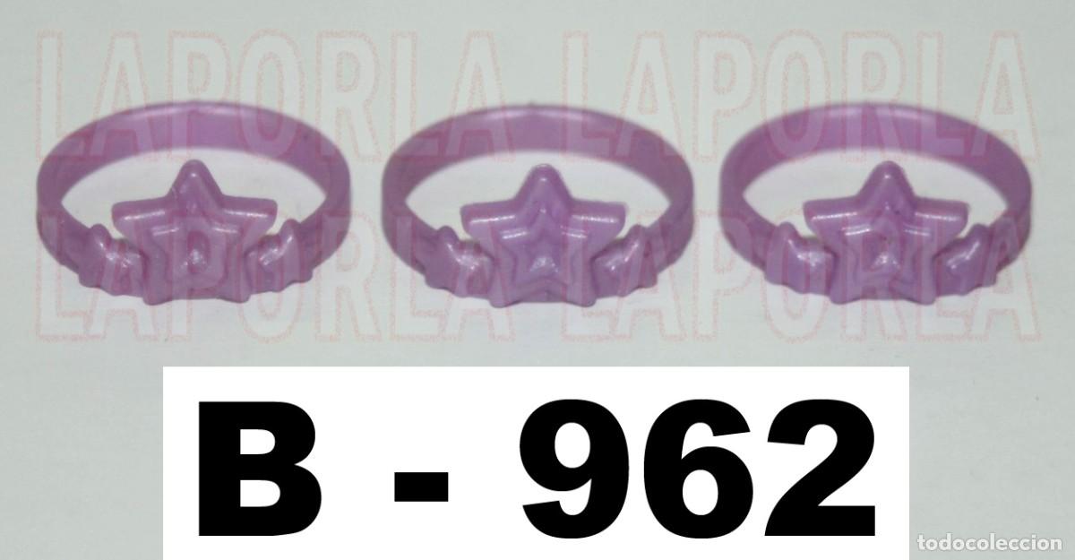 Playmobil: PLAYMOBIL 3 TIARAS MORADAS - CORONA DIADEMA PRINCESA 70247 k5459d (B-962)