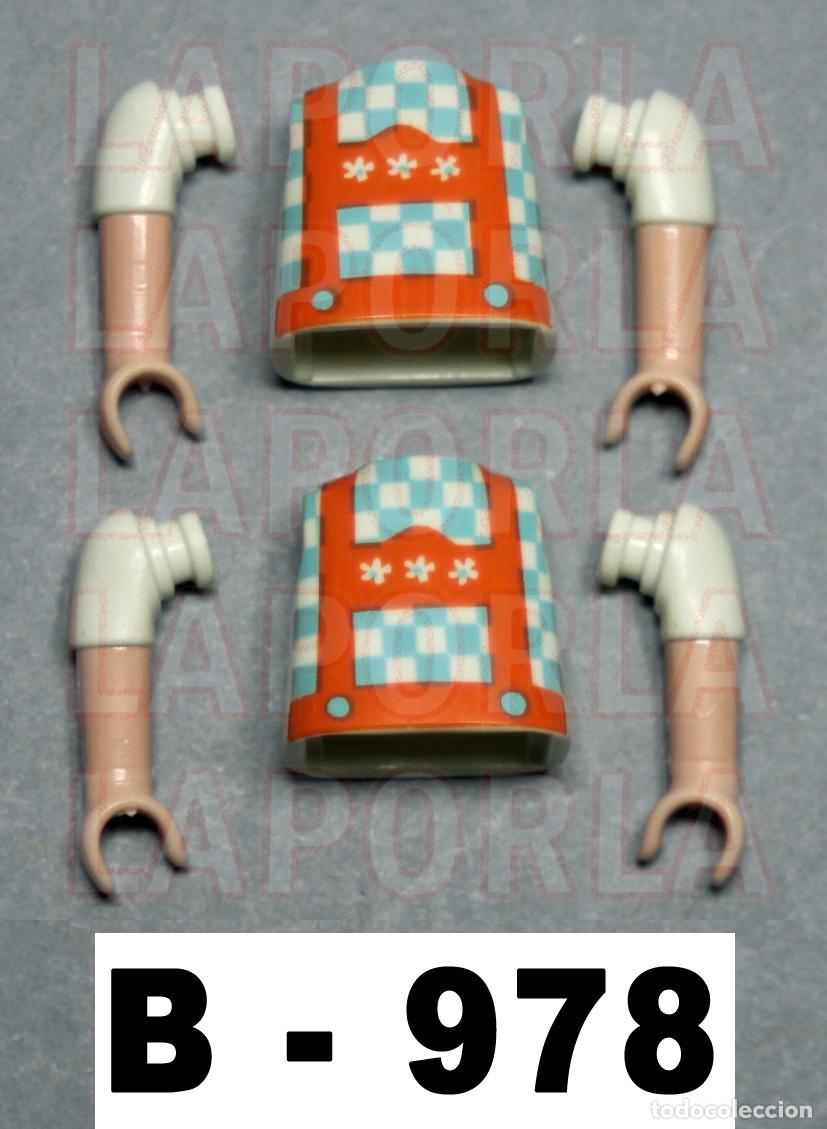 Playmobil: PLAYMOBIL DESGUACE NI&Ntilde;OS - BRAZOS CUERPOS PIEZAS REPUESTOS RECAMBIOS (B-978)