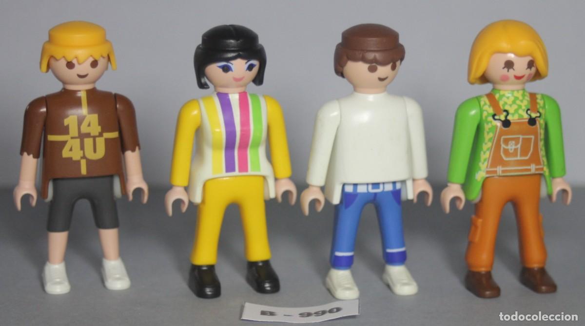 Playmobil: PLAYMOBIL 4 FIGURAS CITY LIFE (B-990)