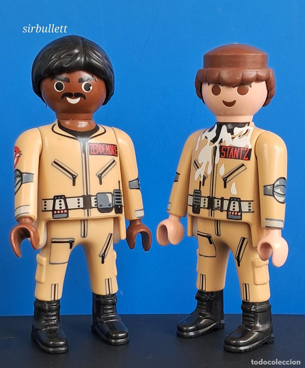 Playmobil: Figuras Cazafantasmas Zeddemore y Stantz. Playmobil.