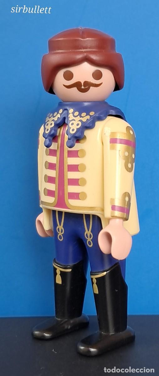 Playmobil: Figura Paje Carroza 4258 Playmobil. Uniforme Botas Medieval victoriano