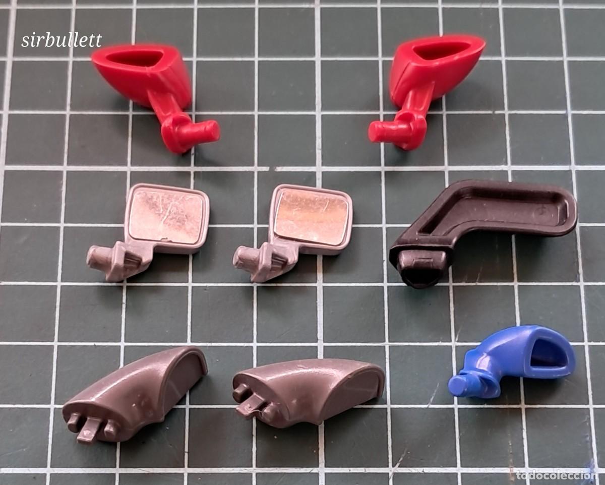 Playmobil: Espejos retrovisores Veh&iacute;culos Quads Buggy. Repuestos coches despiece