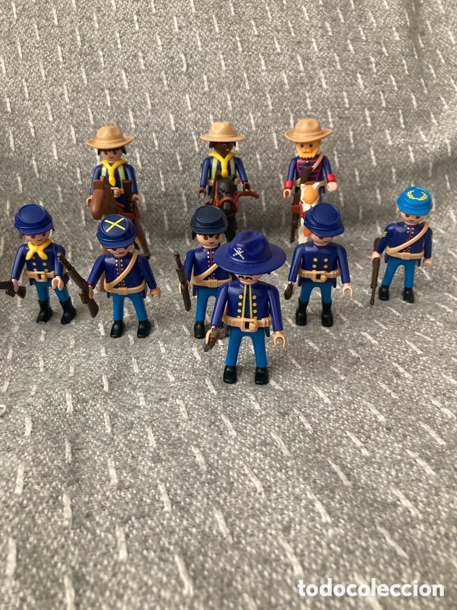 Playmobil: Playmobil Oeste Soldados Nordista