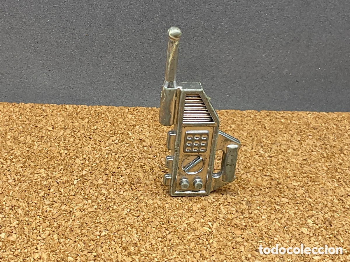 Playmobil: ACCESORIO PLAYMOBIL. WALKIE-TALKIEO O RADIO ESPACIAL CROMADA VINTAGE. SERIE ESPACIO