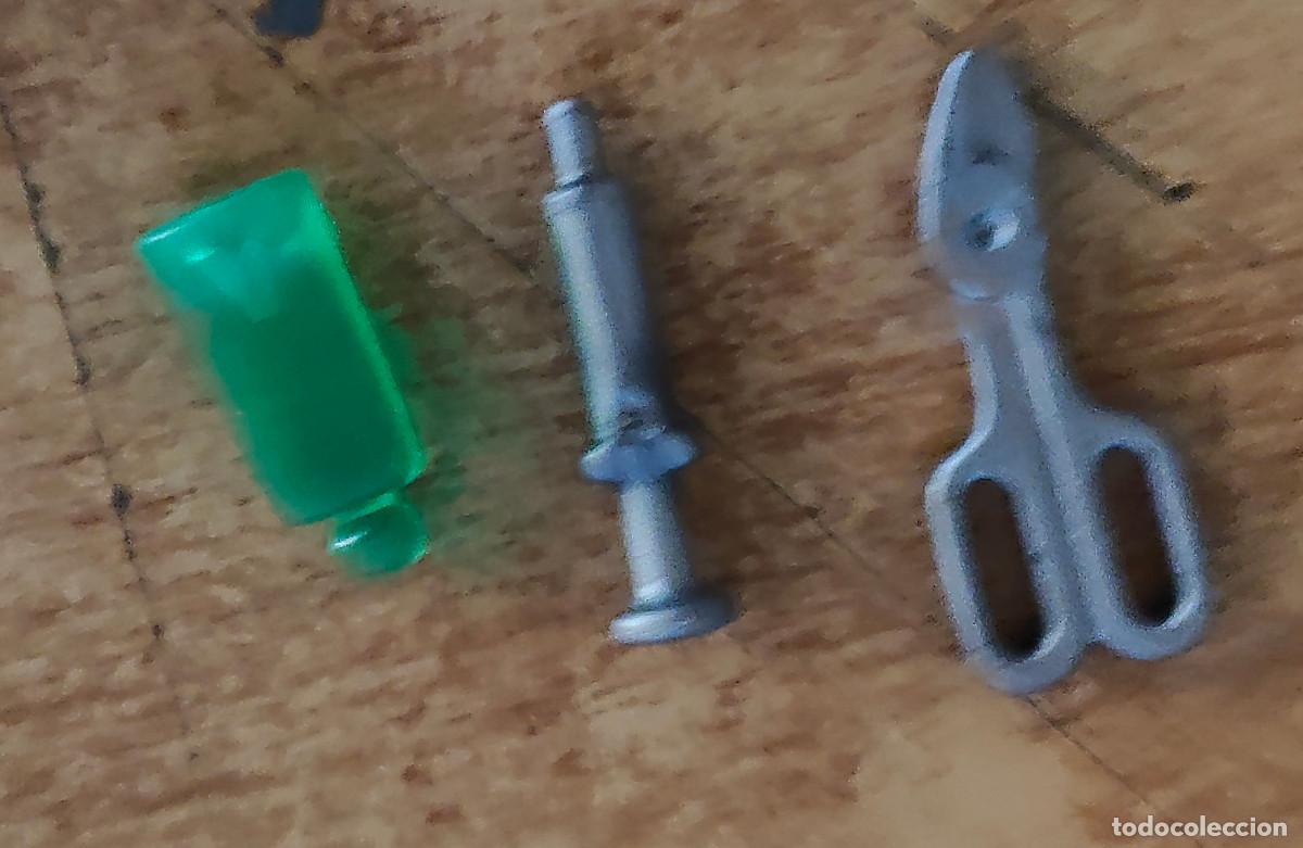 Playmobil: Playmobil tijeras curvas inyecci&oacute;n pomada frasco