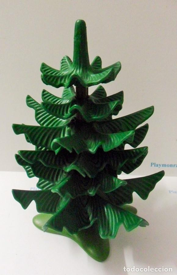 Playmobil: PLAYMOBIL P109 * VEGETACION ARBOL AVETO PINO CONIFERA 10CM. CON SUELO VERDE