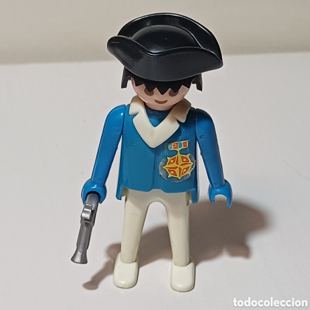 Playmobil: Figura Playmobil pirata soldado ingles galeon siglo XVII con pistola