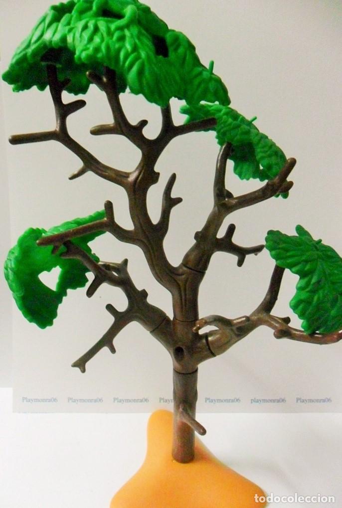 Playmobil: PLAYMOBIL P109 * VEGETACION ARBOL GRANDE SOBRE TERRENO AMARILLO