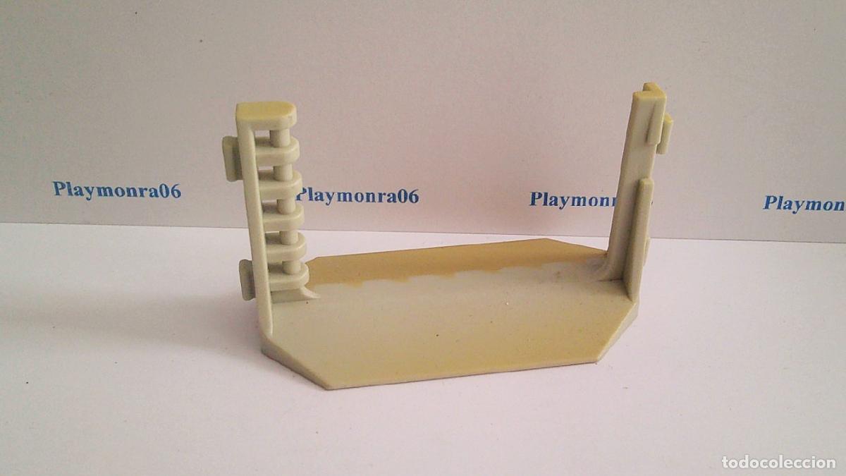 Playmobil: PLAYMOBIL P116 * SOPORTE VALLA PUERTA VERDE 1&ordf; EPOCA SIN CIERRE