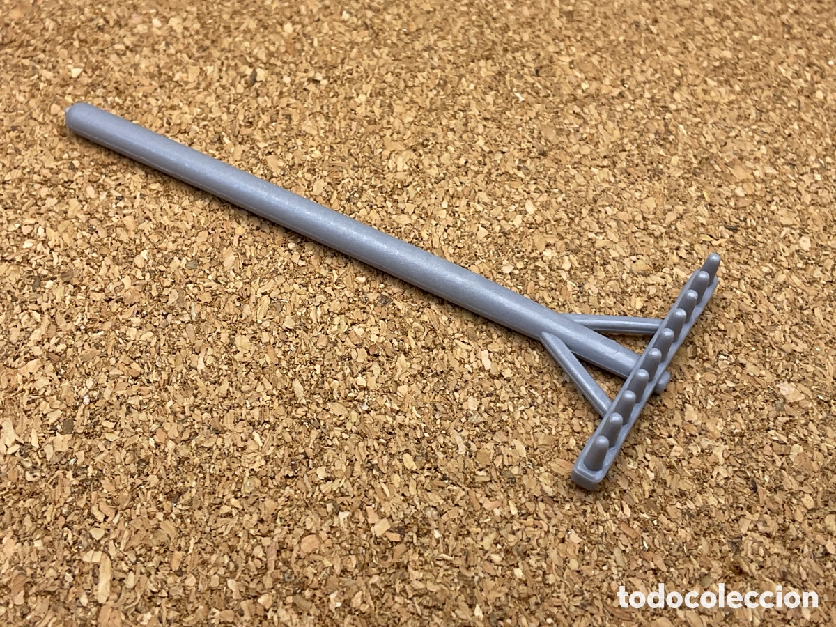 Playmobil: ACCESORIO PLAYMOBIL. RASTRILLO. REF LIMPIEZA