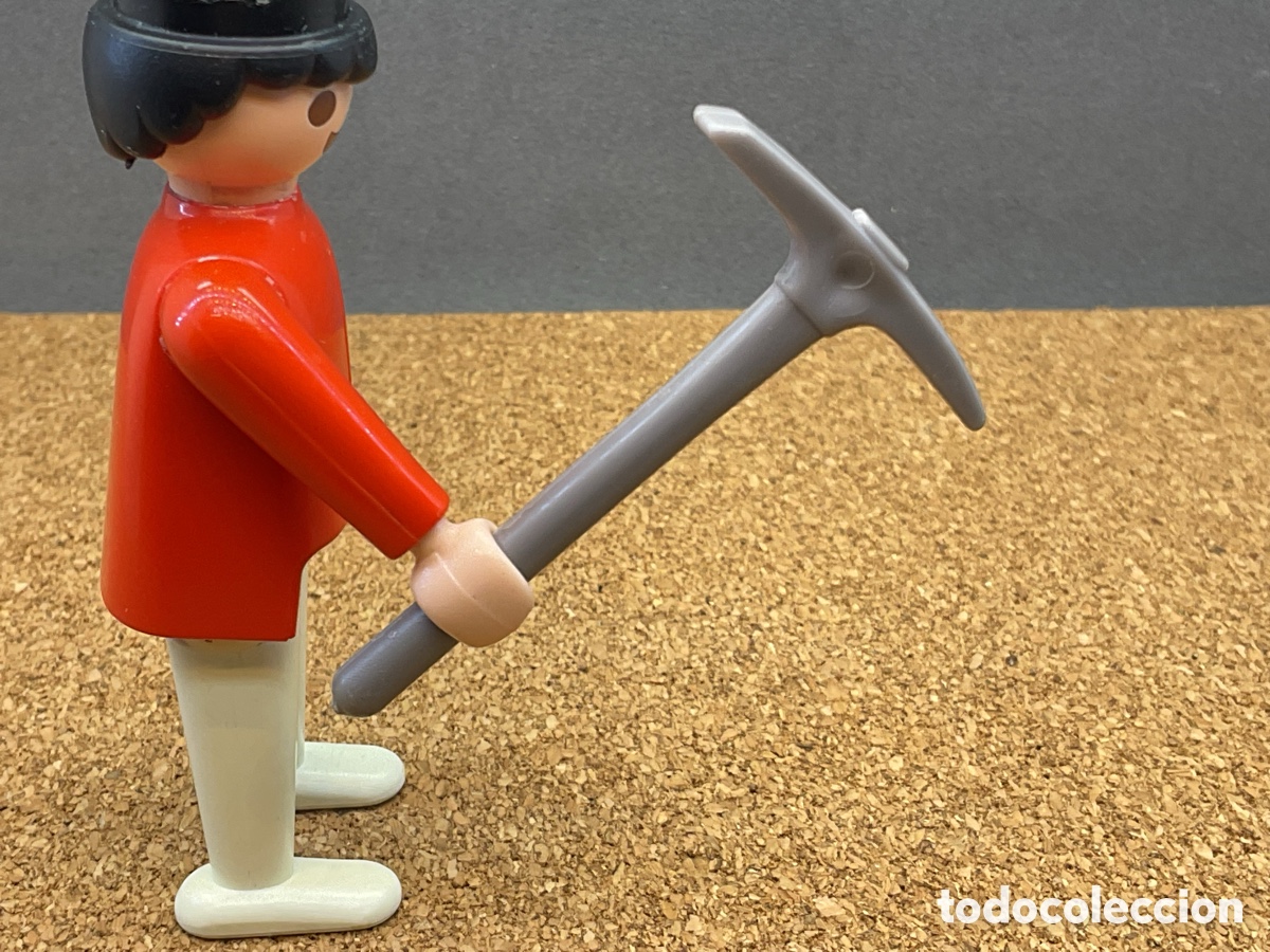 Playmobil: ACCESORIO PLAYMOBIL. PICO GRANDE COLOR GRISACEO. REF OBRAS, GRANJA, ETC