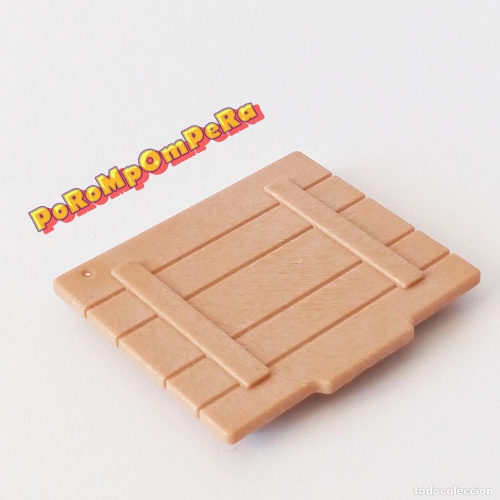 Playmobil: PLAYMOBIL tapa caja cofre ba&uacute;l tipo madera marr&oacute;n claro similar 4072 4219 4293 5134 5136 ? i8