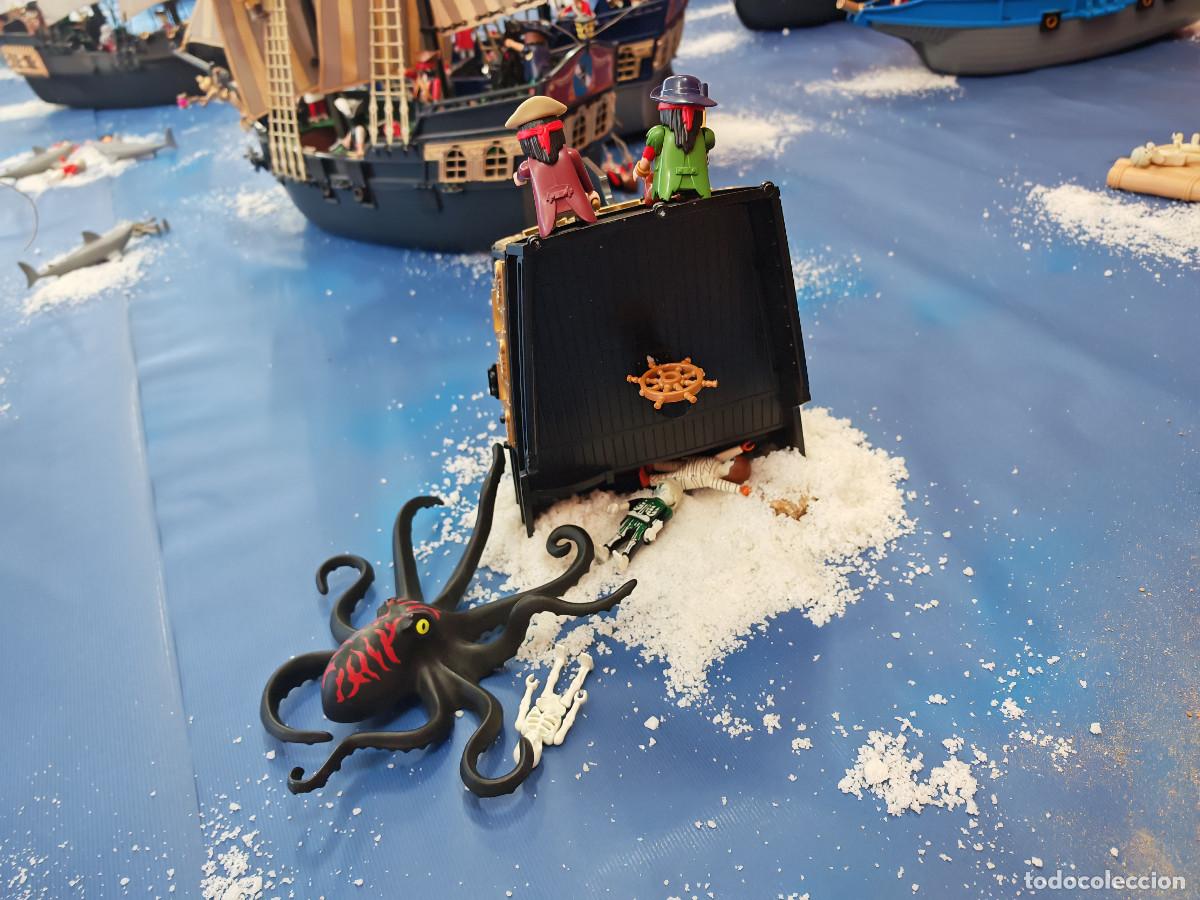 Playmobil: Barco pirata hundido Playmobil