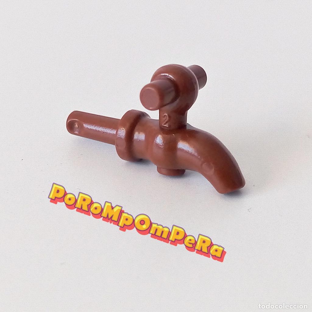 Playmobil: PLAYMOBIL grifo marr&oacute;n para tonel o barril cerveza vino taberna medieval sal&oacute;n oeste bel&eacute;n viking i8