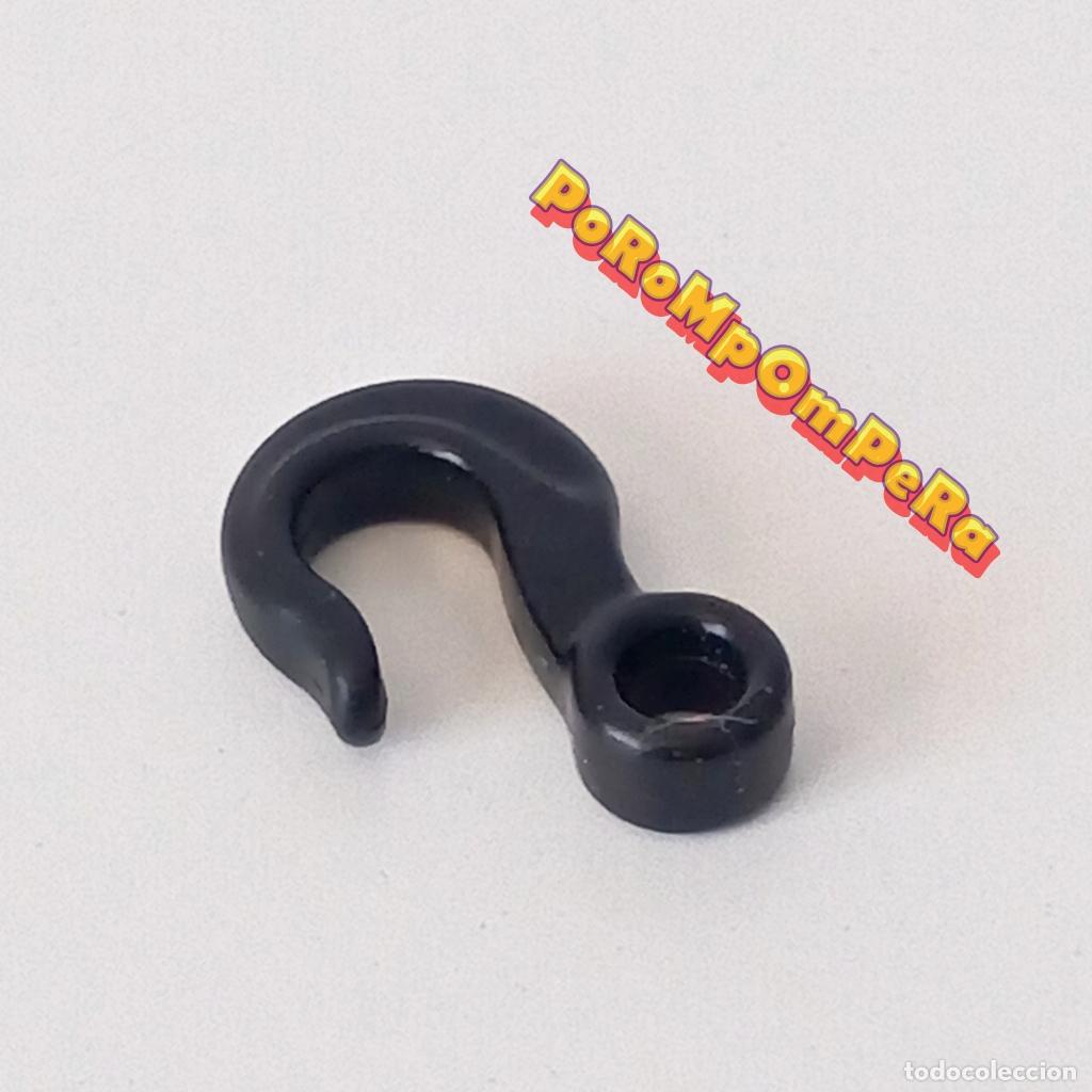 Playmobil: PLAYMOBIL gancho negro para cuerda enganche - MUCHOS SET/S DIFERENTES i8