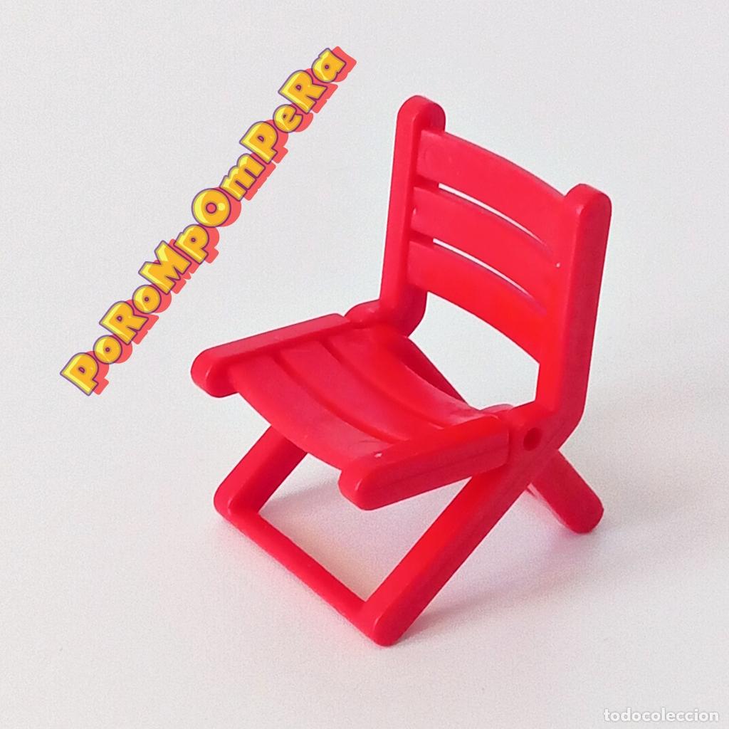 Playmobil: PLAYMOBIL silla plegable roja camping 3230 3647 3728 3771 3864 3945 4826 5341 5907 5998 ? i8