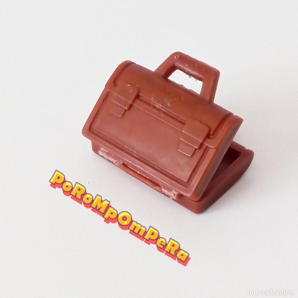 Playmobil: PLAYMOBIL malet&iacute;n marr&oacute;n &eacute;poca 3231 3522 3560 3788 3961 4010 4303 4382 5314 i8