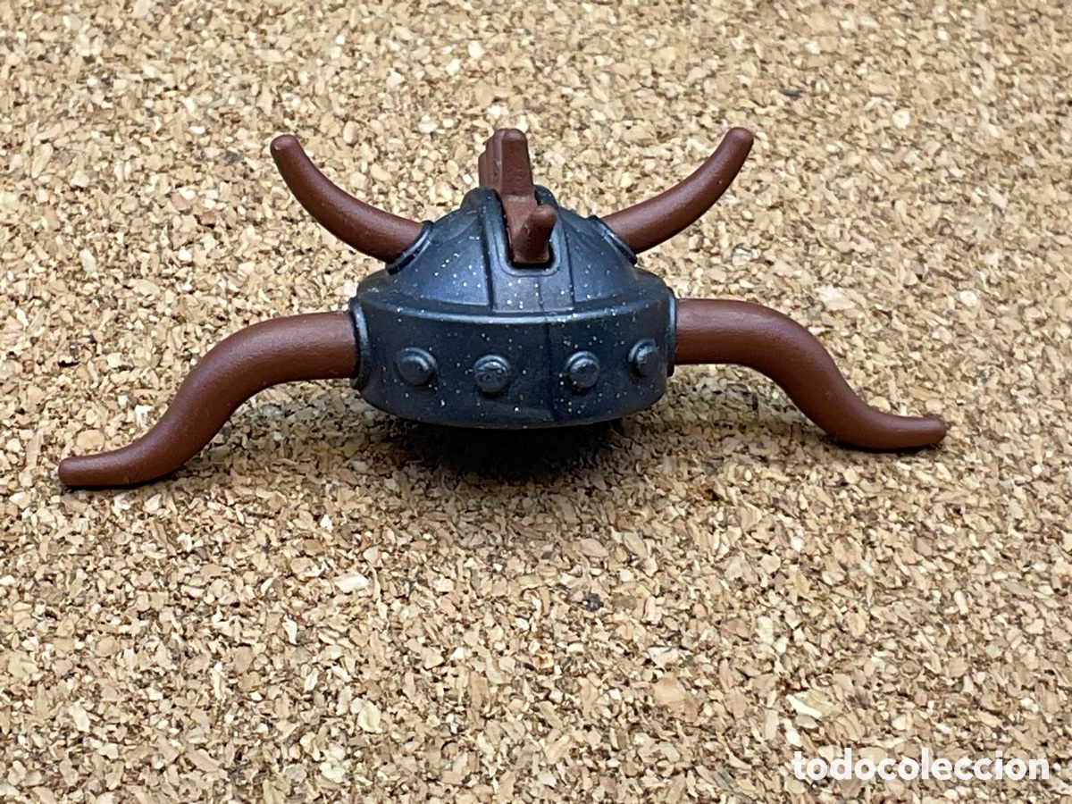 Playmobil: ACCESORIOS PLAYMOBIL. CASCO VIKINGO. - Foto 3