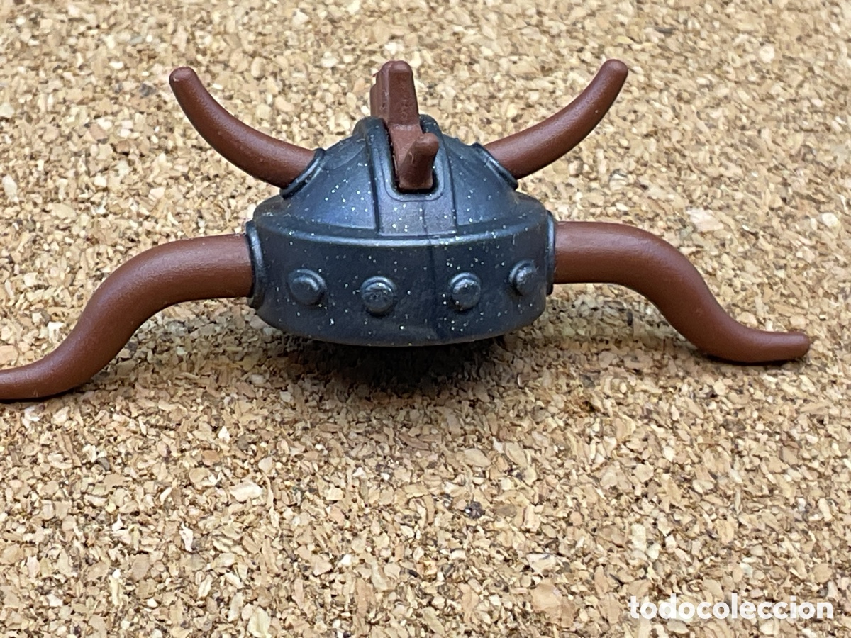 Playmobil: ACCESORIOS PLAYMOBIL. CASCO VIKINGO. - Foto 4