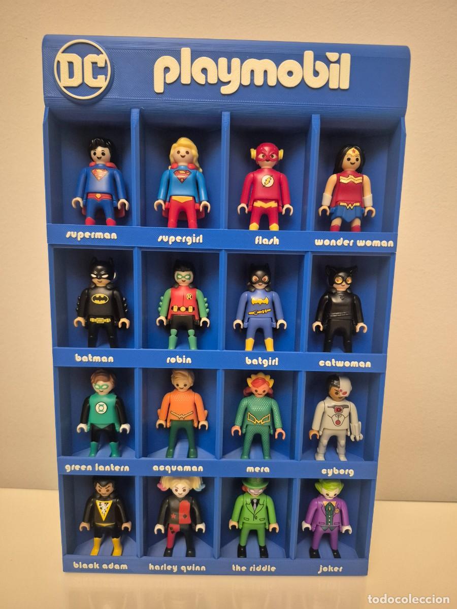 Playmobil: Expositor para playmobil kinder de marvel