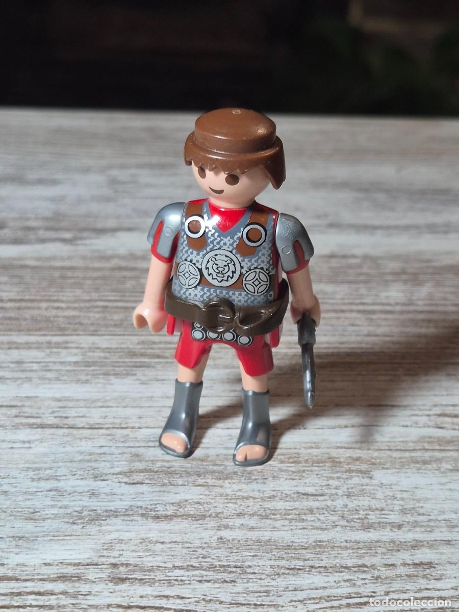 Playmobil: Figura medieval romano guerrero b&aacute;rbaro arquero vikingo griego complemento accesorio Playmobil