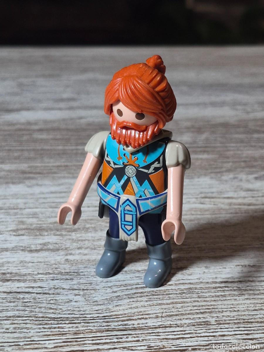 Playmobil: Figura medieval romano guerrero b&aacute;rbaro arquero vikingo griego complemento accesorio Playmobil