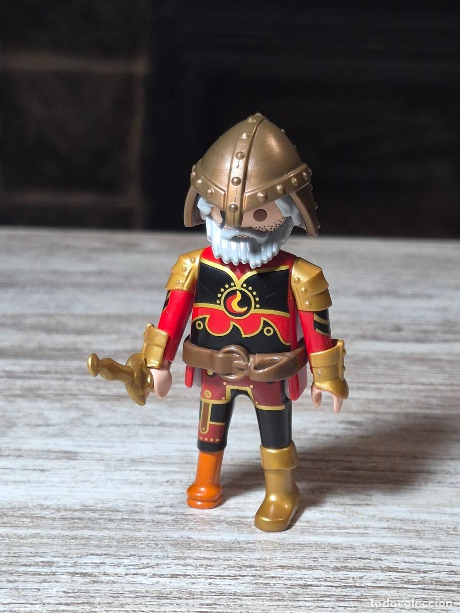 Playmobil: Figura medieval romano guerrero b&aacute;rbaro arquero vikingo griego complemento accesorio Playmobil