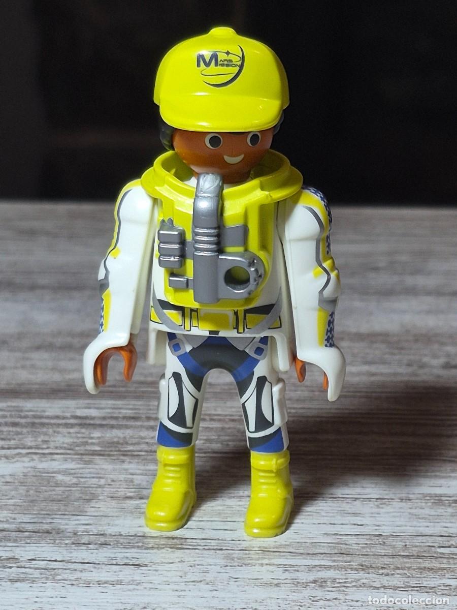 Playmobil: Figura astronauta mu&ntilde;eco Hombre Playmobil Complemento Accesorio