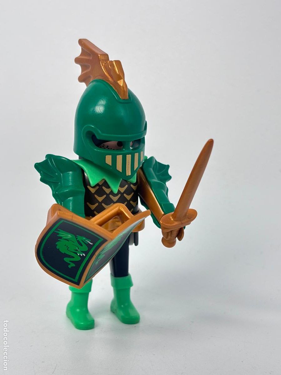 Playmobil: Playmobil figura soldado del drag&oacute;n