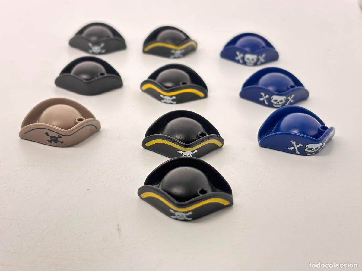 Playmobil: Playmobil lote sombrero pirata soldado ingl&eacute;s