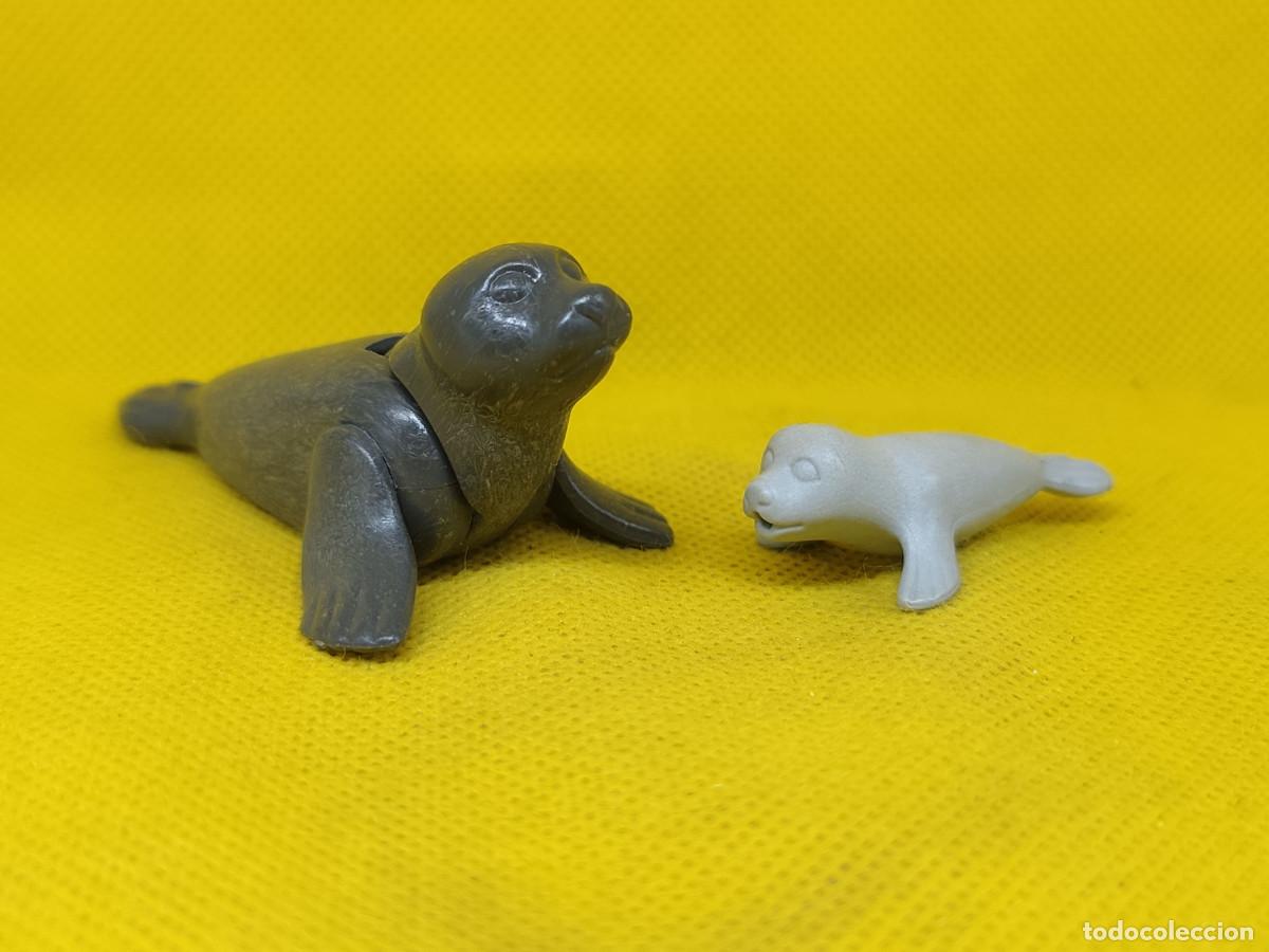 Playmobil: Playmobil Foca con cr&iacute;a