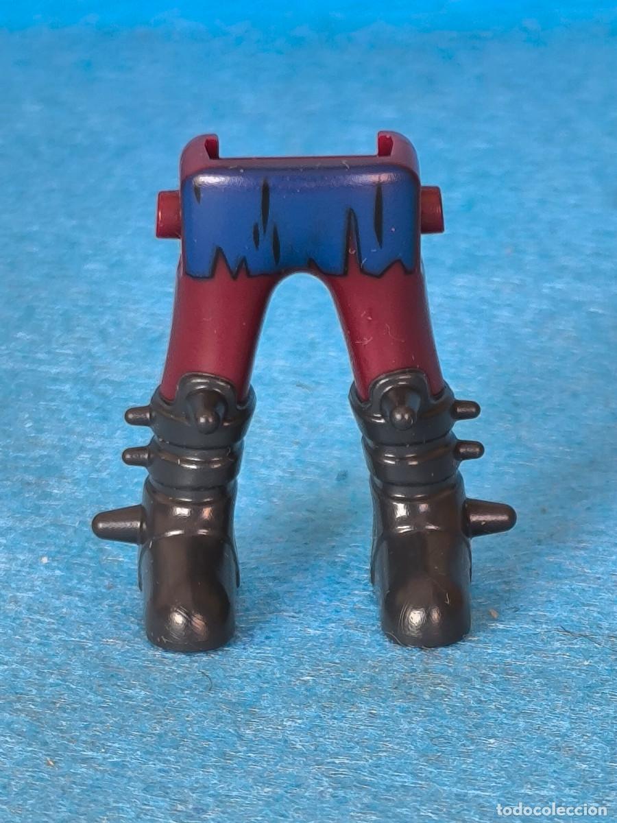 Playmobil: Playmobil piernas caballero medieval armadura coraza gris oscuro pinchos castillo torneo vikingos