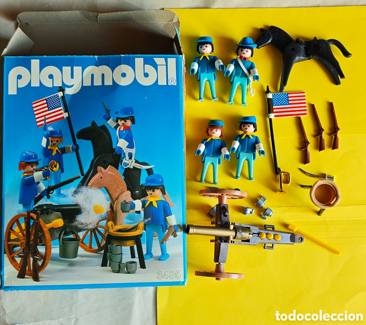 Playmobil: Playmobil 3485 soldados nordistas federales en caja