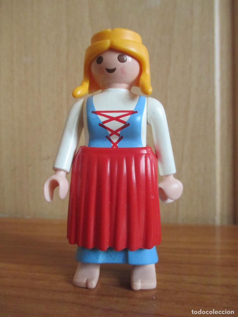 Playmobil: PLAYMOBIL : 1 FIGURA MUJER MEDIEVAL