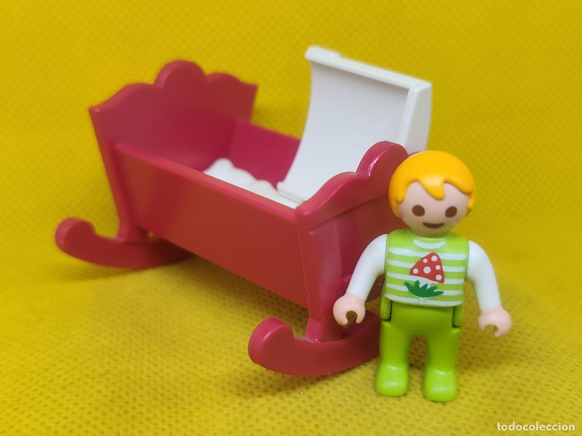 Playmobil: Playmobil Beb&eacute; con cuna roja - Foto 2