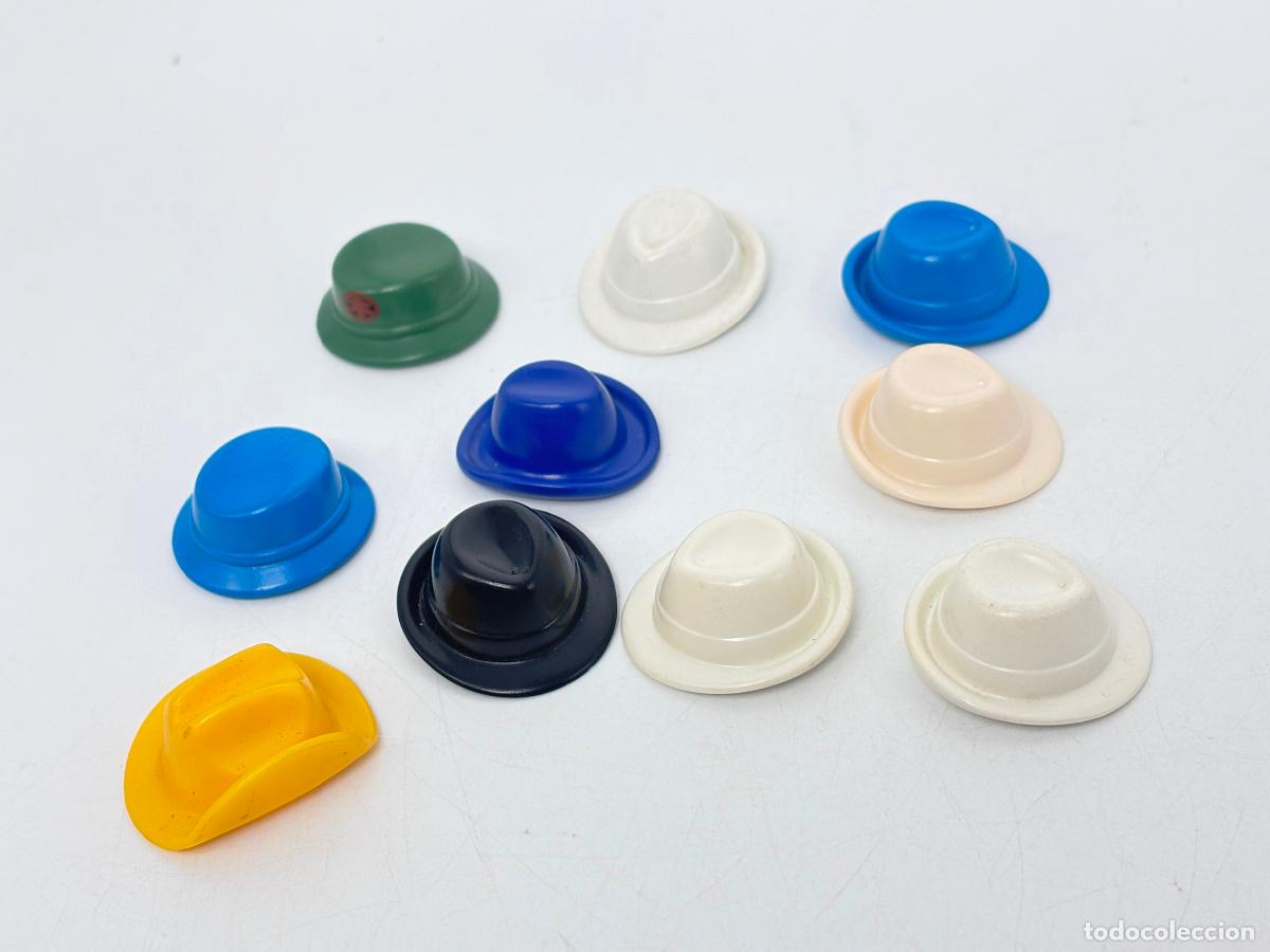 Playmobil: Playmobil lote gorro sombrero varios colores